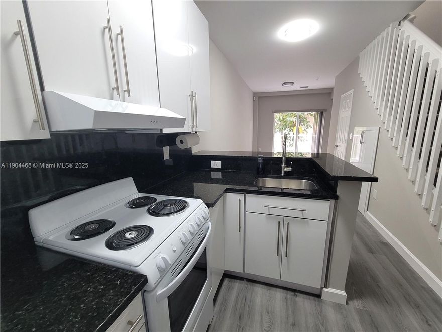 Beautifully remodeled condo unit in an amazing location. One bedroom, 1.5 bathrooms. A must-see, this unit is impeccable and ready for move-in. One reserved parking space underneath the building,  protected from the outside elements. Washer & dryer included, located inside the unit.
