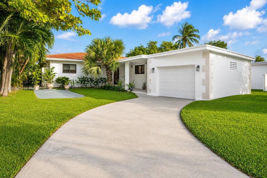 Discover this beautifully updated 3-bed, 2-bath home in the heart of North Bay Village's Treasure Island, one of Miami's best-kept secrets. Meticulously maintained and thoughtfully renovated while preserving its in-tact mid-century character, the home features stunning terrazzo floors throughout, a new kitchen, new bathrooms, brand-new impact windows, and fresh interior and exterior paint. The layout offers generous space for comfortable living and entertaining. North Bay Village is experiencing exciting growth with new condos, a future Publix, and the upcoming AFA Internacional Sports Complex, enhancing long-term value. Enjoy peaceful island living just minutes from Miami Beach and downtown Miami.