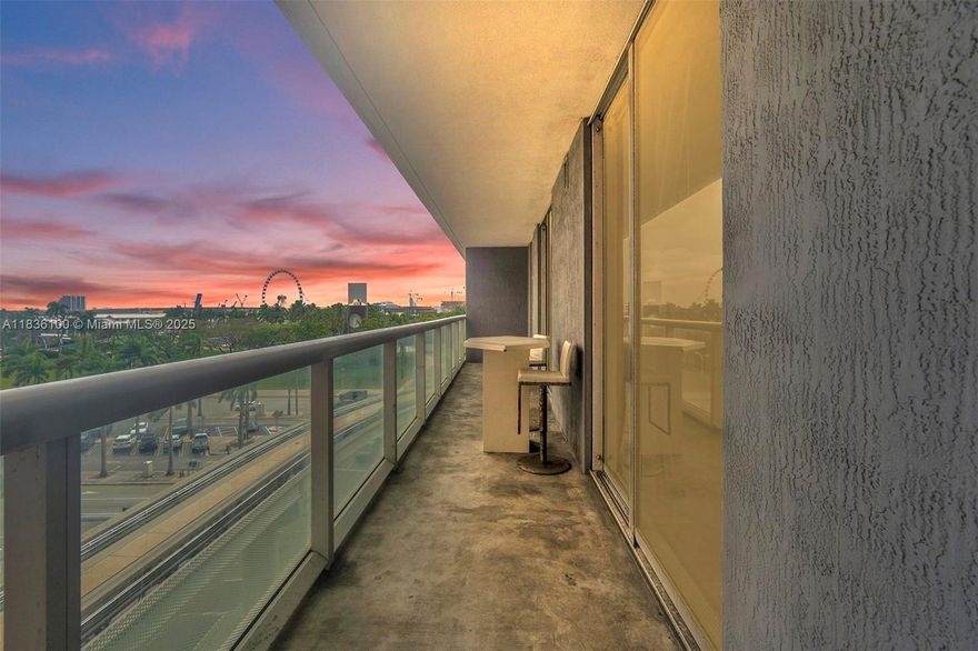 Den can be used as a second bedroom or office. Balcony offers beautiful city views. Includes 1 assigned parking space. Rent includes water, cable, and internet. Resort-style amenities: pool, jacuzzi, gym, pilates room, clubhouse, business center, grill area, sauna, steam room, and spa. Pet-friendly building. Prime downtown location—steps from Bayside Park, Bayside Marketplace, and Kaseya Center. Just 3 min to Brickell City Centre, 10 min to Wynwood & South Beach.