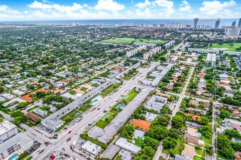 A home in Hallandale Beach