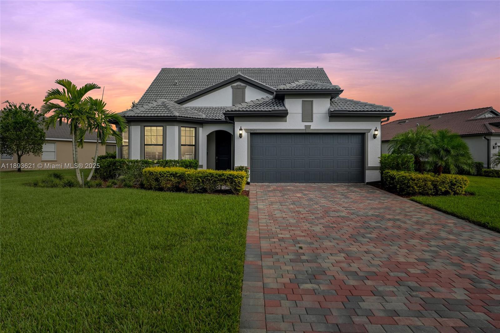 Discover elegant Florida living in this spacious 3-bedroom + den, 3-bath home in the desirable, gated River Hall Golf & Country Club community in Alva, FL! Enjoy an open-concept layout that seamlessly blends the living, dining, and kitchen areas—perfect for entertaining or everyday comfort. The main-floor primary suite offers a peaceful retreat with dual vanities and a large walk-in closet. Upstairs, find a private bedroom, full bath, and flexible loft space ideal for a media or game room. River Hall amenities include a championship golf course, resort-style pool, clubhouse, fitness center, and walking trails.