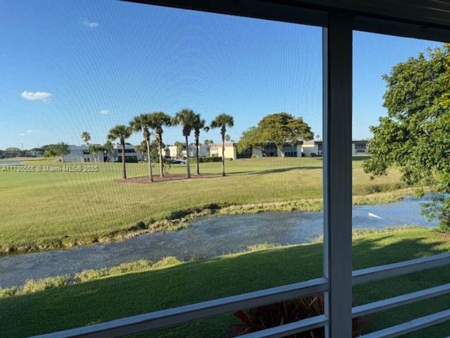 Beautiful, completely upgraded unit with amazing golf course view. Open kitchen with stainless steel appliances, washer & dryer in unit. Resort style amenities with restaurant, pools, tennis & golf. Call today, don't miss out.
