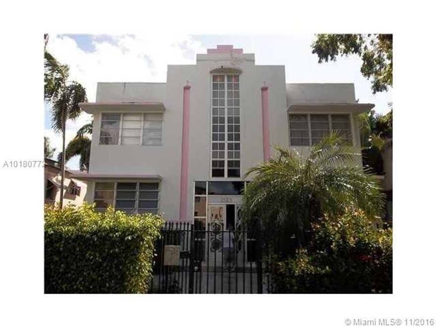 Great unit. 1 block from Lincoln Road.Completely renovated with wood floors, new kitchen and appliances, bathroom and new bedroom. For rent completely furnished with queen bed in bedroom and queen sofabed in living room. LCD high definition 42 inches tv. Great unit to live in or for a vacation home. Don t miss it. Easy to show. ONLY 1 YEAR RENTAL.
