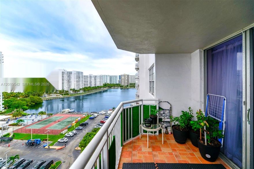 Exceptional value at Del Prado, one of Aventura's premier waterfront communities. Seller financing available — up to $100K, 7-9% interest, 2-3 year balloon (rate depends on term). This 1,251 sq ft split-plan 2 bed / 2 bath features a brand new kitchen, new A/C, and abundant closet space throughout. East exposure brings beautiful morning light into every room. Del Prado is a true full-service complex with five-star amenities: 24-hour security, two swimming pools, renovated tennis courts, fitness center, sauna, on-site convenience store, restaurant, and salon — plus a private marina with dockage available for residents. Minutes to Aventura Mall, top schools, houses of worship, and the beach. Priced to move — bring your strongest offer.