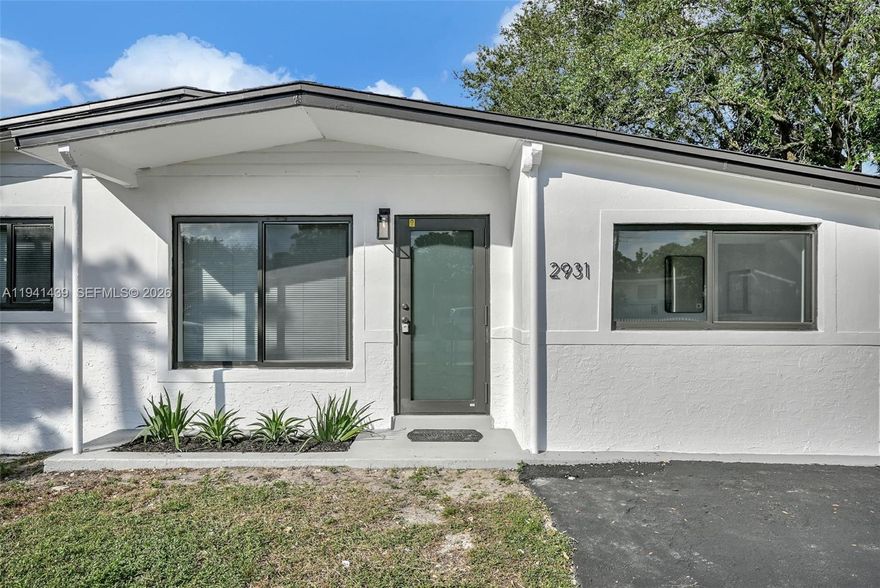 Spacious 4-bedroom, 2-bathroomhome with in-law quarters. Located in the highly desirable City of Miami Gardens. The home features new impact windows and doors, modern updates throughout, and a bright, open layout perfect for both living and entertaining. The home also has potential for a 3/2+ in law quarters as well. Appliances will be installed prior to closing, giving the new owner a truly move-in ready experience. With its generous lot size, versatile layout, and waterfront it is rare in this market.