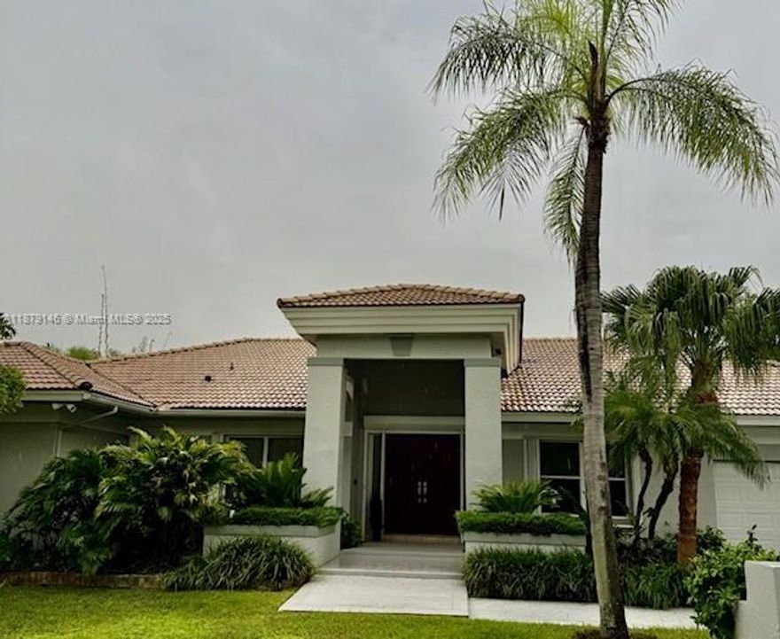 This spacious home offers around 2,836 square feet of living space, featuring four well-sized bedrooms and three bathrooms for comfort and convenience. The master bedroom stands out with generous closet space and a private en-suite bathroom, ensuring a retreat-like experience. Each of the additional three bedrooms includes a walk-in closet and is carefully proportioned to accommodate guests or family members with ease.

Designed with entertainment in mind, the house seamlessly combines privacy and practicality. Outside, a well-appointed pool area invites relaxing mornings with coffee or dinners under the stars, enhanced by a comfortable sitting space for gatherings and leisure. This layout makes the home ideal for both entertaining guests and enjoying quiet moments in style.