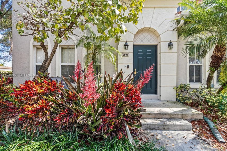 Spacious corner-unit 3-bedroom, 2.5-bath townhome with tranquil lake views, ideally located in the heart of Miramar. This well-maintained home offers a functional and open floor plan suitable for everyday living and entertaining. Features include an upgraded kitchen with granite countertops, stainless-steel appliances, ample cabinetry, and generous counter space. Ceramic tile flooring throughout the main living areas enhances durability, while newly installed carpet in the bedrooms adds comfort. The primary suite includes a private en-suite bath. Secondary bedrooms are well sized and versatile for guests or home office use. Washer and dryer included. A two-car covered garage is conveniently located behind the unit, providing secure parking and additional storage. Centrally located near The Shops at Pembroke Gardens, Pembroke Pines Mall, restaurants, parks, and entertainment, with easy access to major highways including I-75, Florida’s Turnpike, and I-95. Close to highly rated public and charter elementary and middle schools. Low HOA fees. Easy to show and vacate. Appointments available through ShowingTime. Community is well maintained with nearby walking paths and common areas.