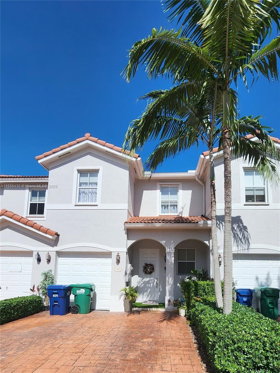 Welcome to your dream home!
This stunning upgraded Townhouse in a gated community blends modern elegance with everyday comfort. This beautifully maintained 3-bedroom, 2.5-bath residence features upgraded glass stair railings, elegant double doors to the primary suite, custom-built closets for elegant organization, electric window treatments, and a spacious open-concept living area filled with natural light. The sleek kitchen boasts premium finishes and ample storage. Enjoy a private patio ideal for entertaining, plus access to the community pool, clubhouse, and other amenities. Conveniently located near Aventura Mall, beaches, dining, and major
highways. Move-in ready and perfect for those seeking style, convenience, and a great location.
Text agent for questions