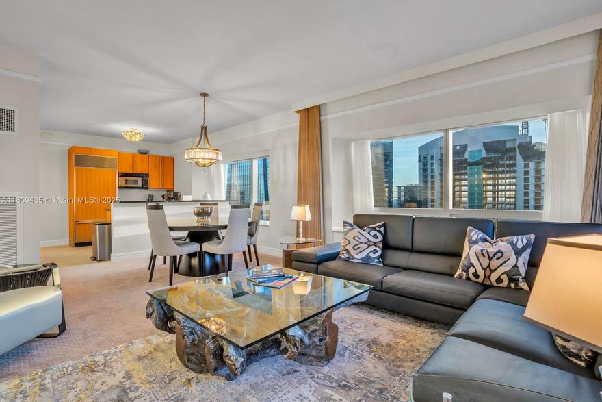 Furnished 2bed, 2.5bath luxury unit at the 5star Four Seasons hotel Miami. Excellent investment opportunity **No rental restrictions**ideal for VRBO, Airbnb, or Short term rental. Experience unparalleled luxury where sophistication meets convenience in downtown Miami. Renowned for its exceptional service & attention to detail, the Four Seasons brand ensures a lifestyle of comfort & elegance. Residents & Guest enjoy access to world-class amenities, including dining & concierge service a state-of-the-art fitness center, a serene spa, & a stunning rooftop pool with breathtaking views. Storage unit, 1 parking space, & valet service. Experience the hotel lifestyle or rent it out while away. **Owner Financing opportunity! Secure this Great investment with a competitive rate and flexible terms