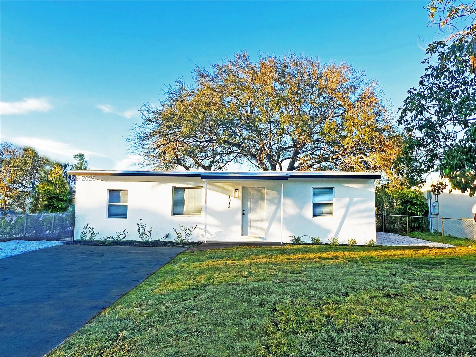 Welcome to your new residence in Beautiful Ft. Lauderdale. A masterfully renovated home that seamlessly blends modern design with comfort. Boasting 3 generously sized bedrooms and 2 bathrooms. Brand new Italian style kitchen cabinets with stainless appliances (to be installed prior to closing), new bathrooms and large ceramic tile throughout. The new construction on this property includes electrical, plumbing, air condition units and hurricane impact windows and doors. The backyard, with ample space for a pool and boat parking, is ready for you to create your private oasis perfect for relaxation and entertainment. Ideally situated near Las Olas Blvd, the beacheas and, a host of restaurants and attractions. MORE PHOTOS COMING SOON. Call for your private showing.