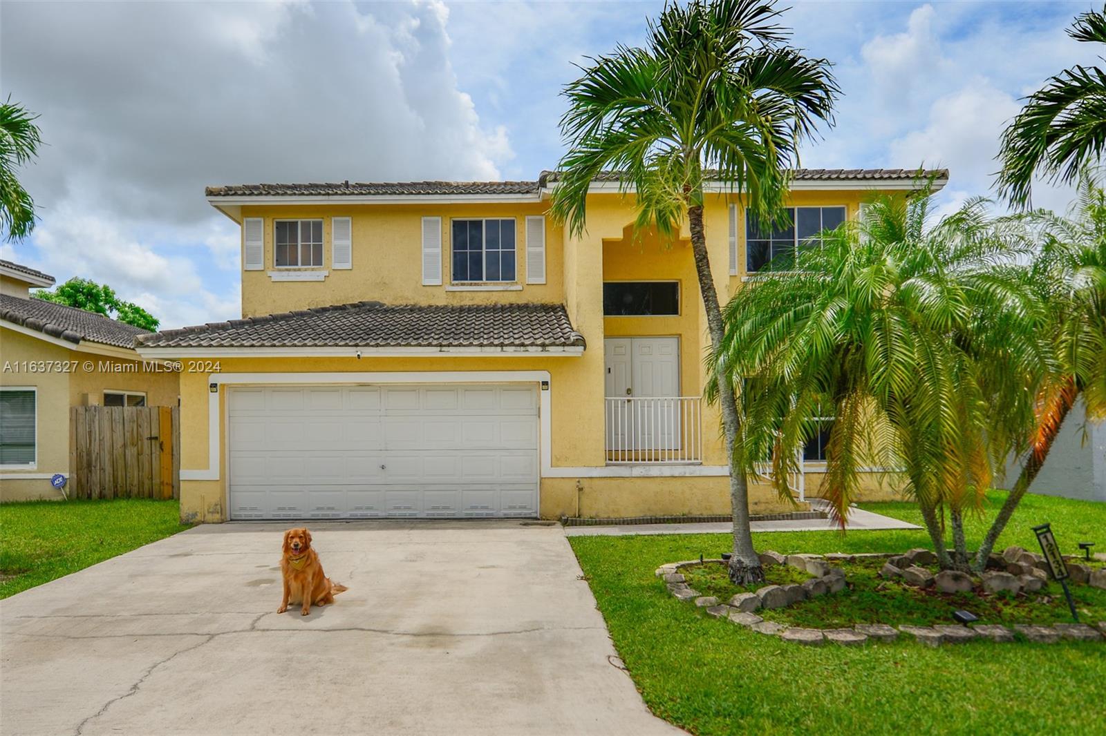 Welcome to this 4 Bed / 2.5 bathroom gem located within the Biscayne Point South community. This two-story home is the perfect canvas for you to create your dream living space. The outdoor ample yard space is ideal for building your new pool. Enjoy the benefits of a low HOA fee while living in a neighborhood with close proximity to restaurants, grocery stores, schools and major highways, making it a convenient place to call home. AC was replaced about 2 years ago. Home is equipped with a full security system and cameras which will transfer with the sale. Seize the chance to turn this house into your dream home. Schedule your private showing today and envision the endless possibilities!