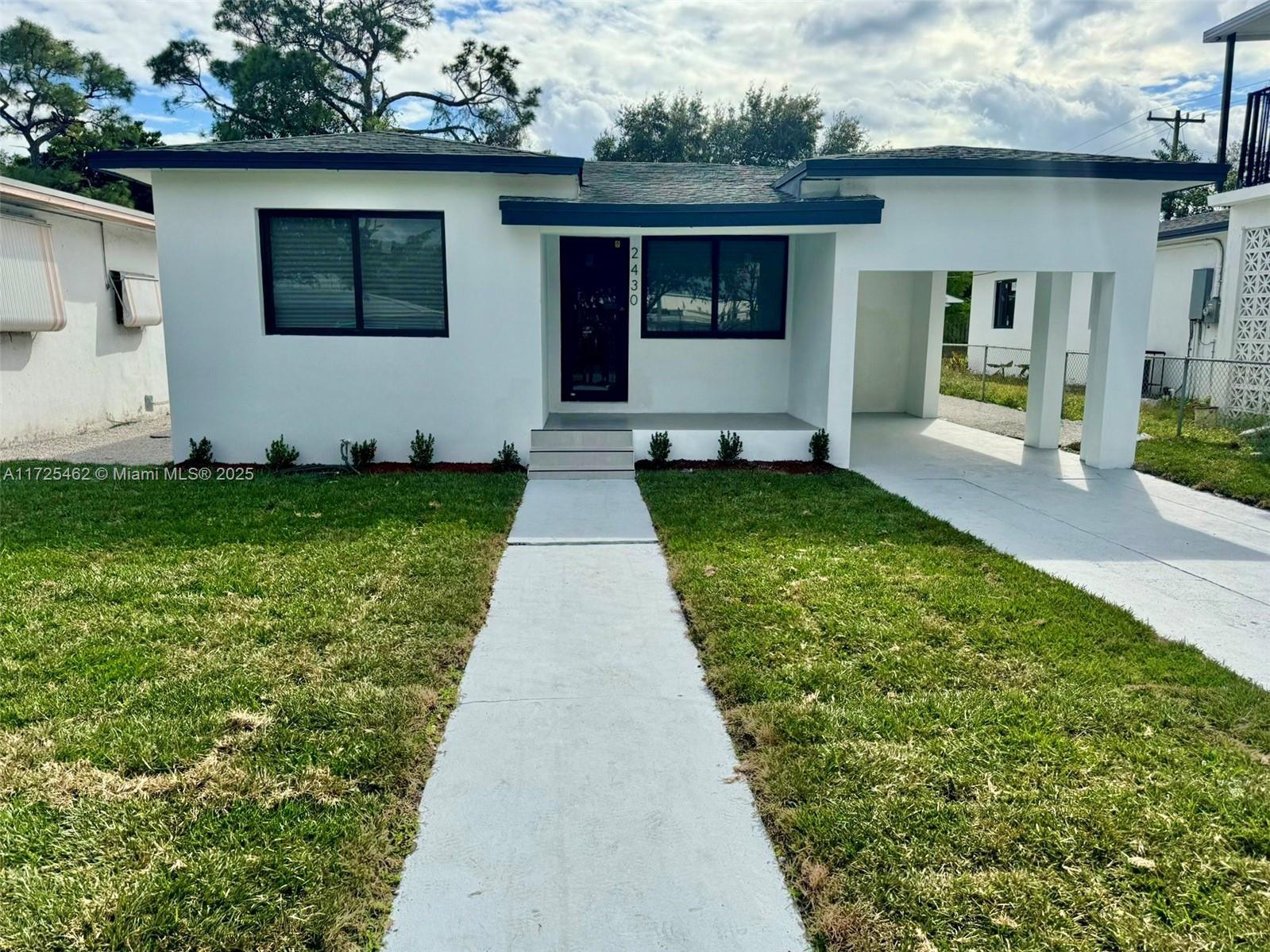 Modern 4-bed, 2-bath single-family home in a growing duplex zone! The layout of the property is perfect for living in or renting out, either as a single home or as two separate units. Featuring a spacious backyard for outdoor enjoyment or future upgrades. Impact doors & windows provide top security & energy efficiency. Prime location near major roads for easy access to shopping, dining & essentials. Don’t miss this opportunity to own in a rapidly developing area!