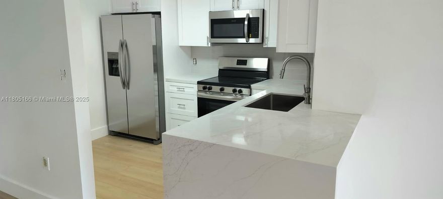 Welcome home to this beautifully renovated 2 bed/2 bath condo in Inverrary with every inch thoughtfully updated. Step inside through a recessed front entry that offers added privacy. The open-concept living/dining area is perfect for entertaining. The completely redesigned kitchen is a standout feature, boasting sleek quartz countertops, soft-close cabinetry and brand-new stainless steel appliances. Both master bedrooms offer ample closet space, baths updated with modern finishes and washer/dryer inside the unit. Doors with frosted glass panels throughout enhances the condo’s contemporary feel. Purchase requirements include $50K Gross income ($70k Married couples), three-quarters of association fees (or 9 months), 20% down payment and a 700 credit score.