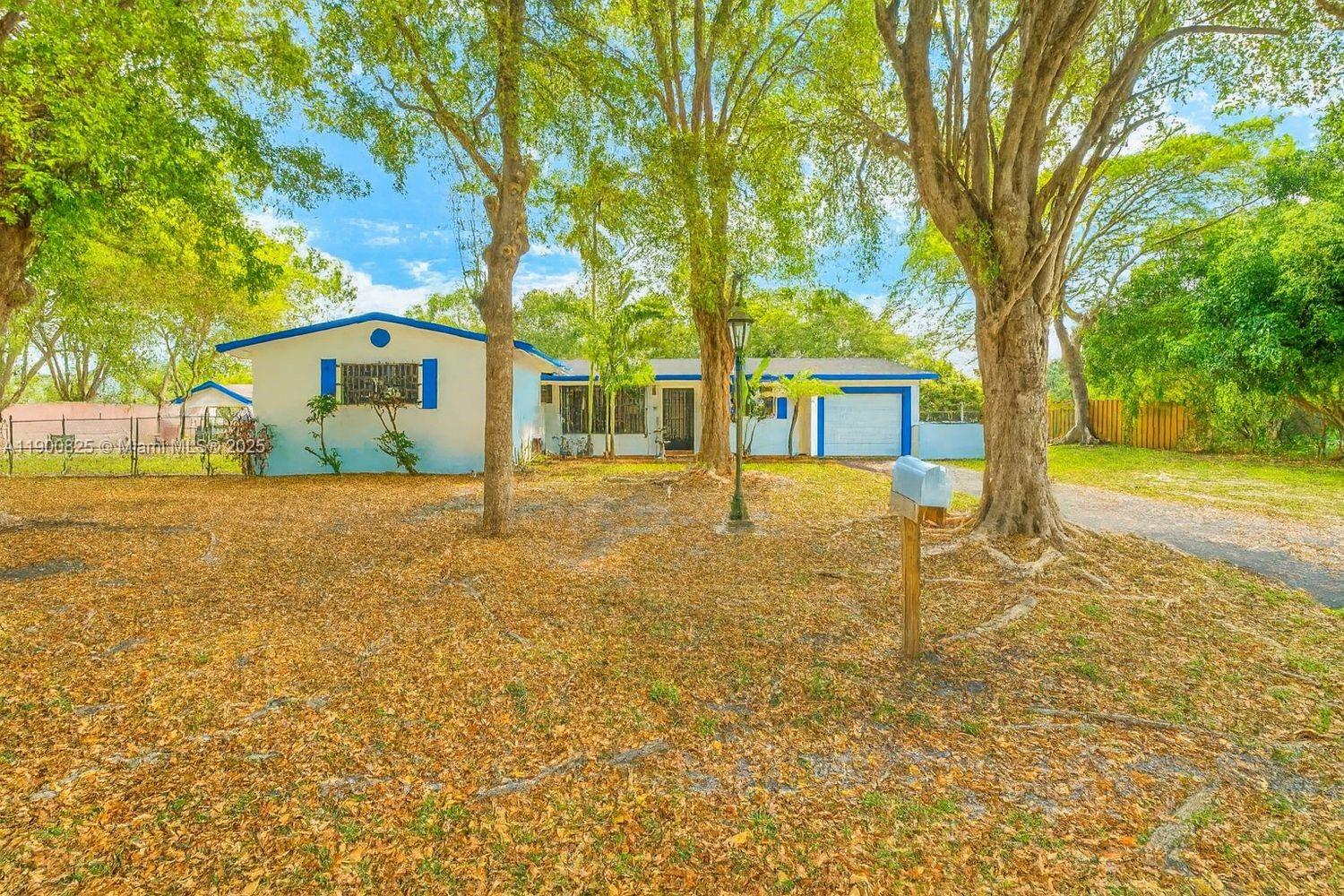 Tucked away on a quiet dead-end street, this spacious property features a 4-bed, 2-bath main home plus a 3-bed, 1-bath guest house - perfect for extended family, visitors, or rental income. Set on an 18,800 sq ft lot with over 3,000 sq ft of living area, there’s plenty of space to add a pool, store a boat or RV, and enjoy a yard filled with mature mango, avocado, and guanabana trees. Recent upgrades include a brand new roof and two newer AC units. Located in a top-rated school district, just minutes from highways, Dadeland Mall, Baptist Hospital, and the Metro Rail. Great opportunity for investors or developers, too.