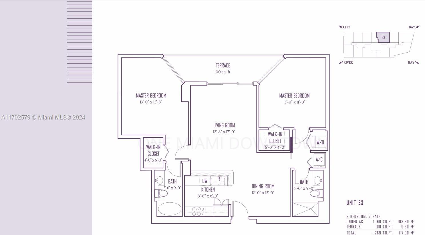 ONE MIAMI WEST CONDO - Residential Lease