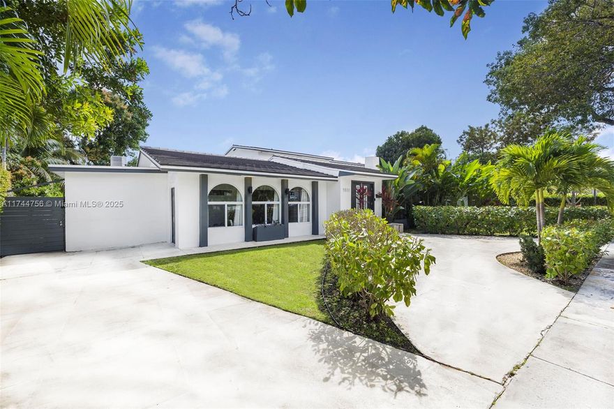 Stunningly upgraded home located in the Roads Area of Brickell Estates. This expansive 6-bed/6-bath home offers 4,496 sqft of living space and is situated on a prime corner lot. A true entertainer’s paradise, the property features a heated pool and spacious side yard perfect for gatherings. The home has been completely renovated, all new plumbing and a 2022 roof. It boasts an ideal layout with 2 bedrooms upstairs, 2 downstairs, a separate attached in-law quarters with 2 bed/1 bath, living area, dining, and kitchenette. Additional highlights include a circular driveway, impact windows, tropical landscaping, and large open spaces. This home is perfect for large families with its amazing floor plan and proximity to Brickell, Coconut Grove, top schools, fine dining, and shopping. A must-see!