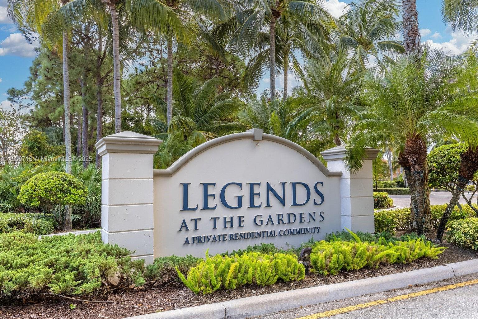 LEGENDS AT THE GARDENS CO - Residential
