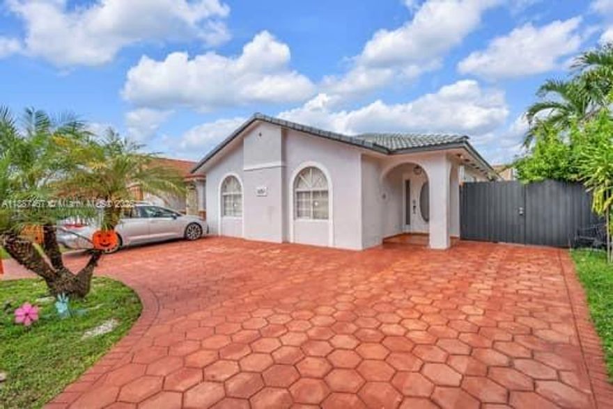 Beautifully maintained 3/2 with Screened in Patio and Plenty of Side Yard space in the desirable West Hialeah area near Shopping Centers and Highways for commuting and convenience. Featuring plenty of Storage and Spacious Layout with a Split Floor Plan. Fully Fenced in with a Spacious Circular Driveway for multiple cars. This property is perfect for a family to make it their​​‌​​​​‌​‌​​​‌‌​​​‌‌‌​​‌​​‌‌​​​​ home!