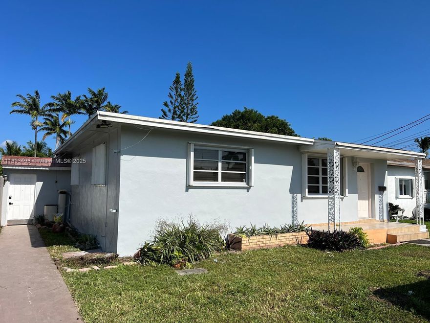 Seller motivated offering constributions for the buyer's closing cost. Investment opportunity in West Miami. This property is optimized to generate significant passive income. It is divided into three rental units: a spacious 3/1 unit, a separate studio, and a guesthouse converted into a 2/1 apartment. This property can generate a combined monthly income of approximately $8K-9K montlhy.(Rental comparison in the area for showing). Flexibility for new tenants or personal use. Plumbing and electrical upgrades were installed in 2023, a water heater for the main unit (2024), two air conditioning units (one replaced in 2024), and a freestanding wall unit for the studio. All units feature modern kitchens with updated countertops and fully remodeled bathrooms with modern finishes. Super Location !