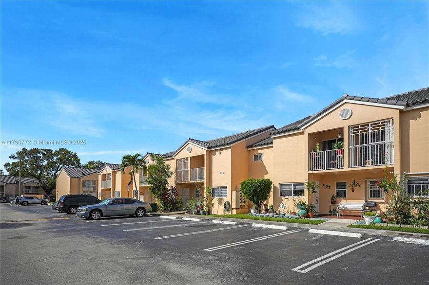 Great opportunity to live in the heart of the Melrose Townhome community.  Enjoy the communities pool and clubroom just a short walk away, and the convenience of in-home washer/dryer. Perfect for investors or for first time buyers. Central location makes in a 20-minute drive from Brickell, Miami Beach, and Downtown Miami; Airport is just 10 minutes away. Property is tenant occupied on month-to-month terms