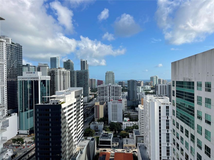 Beautiful 1255 sf, two story loft on the Miami river with a South view! The Brickell area offers a bustling night-life and great restaurants at your doorstep. 2 blocks from Brickell City Center. This apartment comes with a parking assigned and a second free valet parking. Amenities include heated community pool, exercise room, sauna and steam room, dog park, game room, party room, etc. Management office on site. NOTE: listed as a 1 Bed, but is a LOFT (two story open space) - there is no walls dividing the layout.