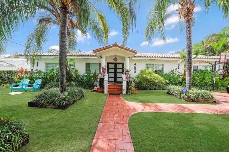 Rental Property at 4630 Royal Palm Ave, Miami Beach, Miami-Dade County, Florida - Bedrooms: 6 
Bathrooms: 4  - $12,500 MO.