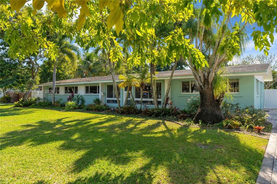 Welcome to 9340 SW 178 Street — a beautifully updated 4-bedroom pool home that blends modern comfort with true South Florida living. Set on an impressive 16,560 sq ft lot, this residence stands out from the moment you arrive with clean curb appeal, mature landscaping and a private feel that is hard to find in today’s market.
Step inside to an open floorplan filled with natural light, plantation shutters, impact windows and a large family room that creates the perfect setting for everyday living and effortless entertaining. The remodeled kitchen serves as the heart of the home with quartz countertops, solid wood cabinetry and stainless steel appliances, offering a clean, timeless design. The home features a newer roof, PVC pipes, remodeled guest bath and a thoughtful layout that maximizes space and comfort. All four bedrooms offer flexibility for family, guests, working from home or creating the ideal media or hobby space. Outdoors, the oversized yard is where the property truly shines. The 16k lot provides room for a boat, RV, future additions and still leaves plenty of green space to enjoy. Fruit trees, a sparkling pool and covered areas make this the kind of backyard families dream about — private, peaceful and built for gatherings. Located in a quiet, established neighborhood near top schools, parks, restaurants, Black Point Marina and major roadways, 9240 SW 178 Terrace offers the rare combination of space, upgrades and an unbeatable location.