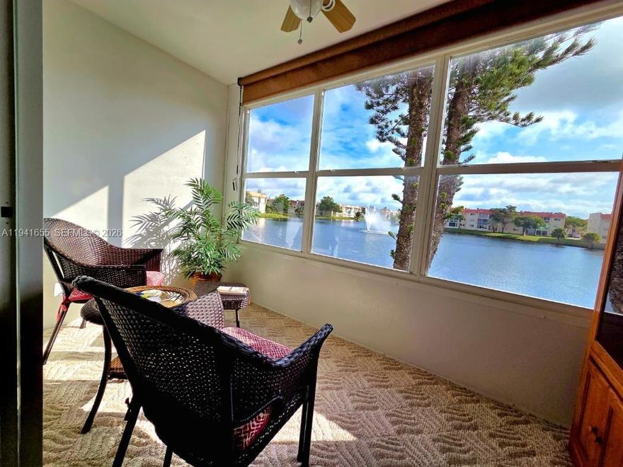 Priced to Sell. Enjoy serene lake views from this fully furnished condo, located in a vibrant 55+ community with a wide array of amenities. Don’t miss the chance to own this movein
ready property! HOA Requirements: Minimum credit score: 650 20% down payment Residents must be 55 or older Proof of income of $20,000/year for 3 years NO leasing
permitted NO assessments. Come see this wonderful opportunity today!