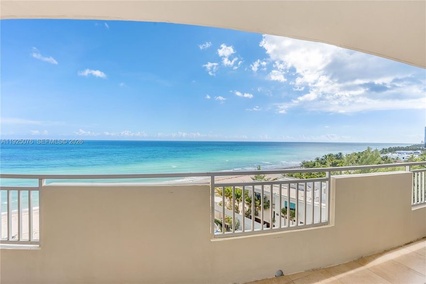 Welcome to this highly sought-after, rarely available line unit, hitting the market for the first time in over 20 years! 

Enjoy the bright and airy layout! Step out onto the oversized balcony to take in the stunning views of the beach and down the coast. Great from sunrise to sunset! 

1012 is convertible two-bedroom design, featuring a convenient Murphy bed for flexibility and space utilization. This unit has been impeccably maintained and is presented in a very clean condition, offering a move-in ready experience. Call now for details! Easy to show.