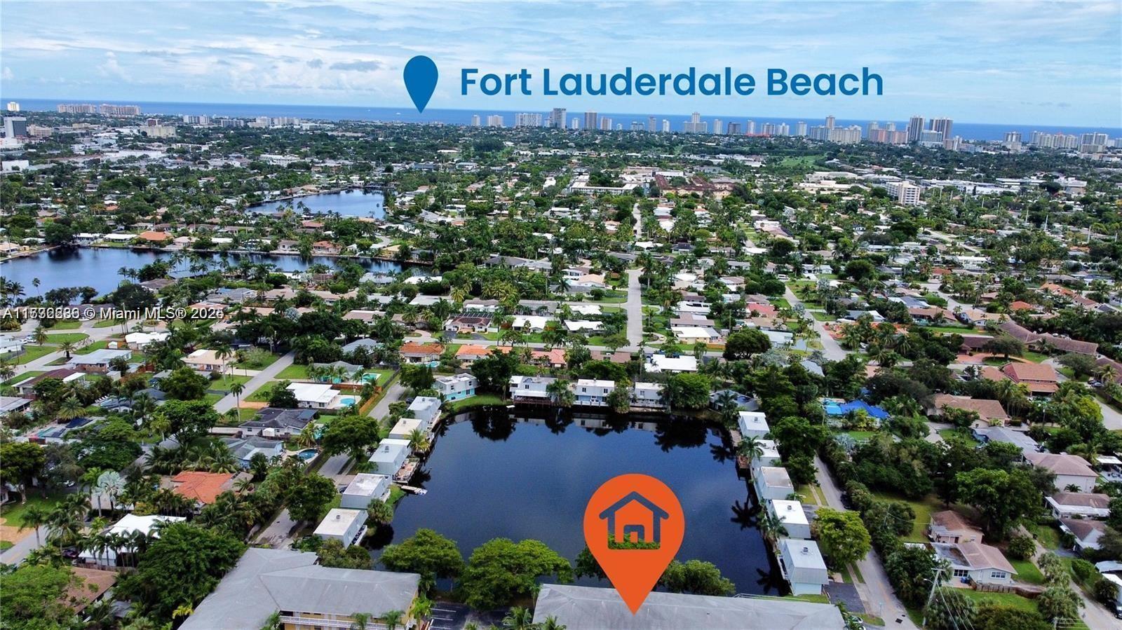 Property for Sale at 4051 Ne 13th Ave 55-3, Oakland Park, Miami-Dade County, Florida - Bedrooms: 2 
Bathrooms: 1  - $199,000