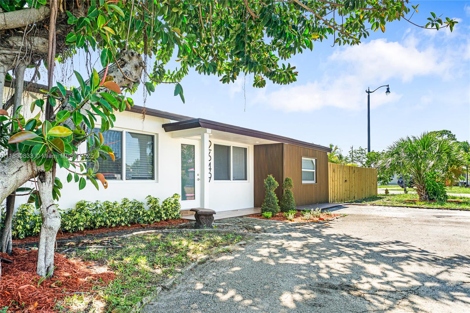 What a find! This modern 3-bed, 1-bath, single-family home, sits on a corner lot with parking for 5+ cars and includes a spacious and fenced in yard with a large covered patio perfect for entertaining! New Roof, New Hurricane Impact Windows and Doors, New Fence, New Kitchen Appliances, New Tile Flooring, New Baseboard, and Fresh Interior/Exterior Paint. Located approximately .5 mile from Pompano City Centre and less than 1 mile from Pompano Pointe. Enjoy easy access to restaurants, shopping, dining, banking, gas stations, and other local attractions. Don't miss this opportunity - schedule a showing today!