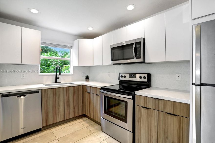 Thank you for your interest in the FarmHouse Apartment in Oakland Park. Application is required which does involve credit/background and employment verification. The rent is $1925.00. Move in costs are first month rent ($1925) and $3,850. security deposit. Includes 2 parking spaces tandem. Minimum 1 year lease. Includes water. Washer / Dryer in unit. 

For showings please schedule using ShowingTime which will provide access details.