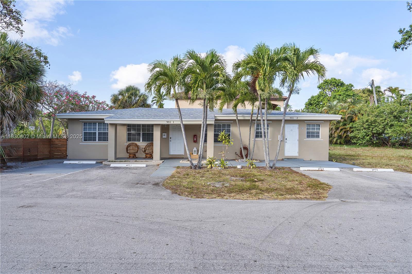 Now available for seasonal or annual lease, this beautifully furnished home in Middle River Terrace offers comfort, flexibility, and style. Featuring a spacious split floor plan with two full bathrooms, the unit also includes a versatile Florida room currently set up as a third bedroom—complete with barn doors, a dedicated workspace, two twin beds, and a closet. Step outside to a fully fenced backyard, where you’ll find a cozy seating area and a hammock perfect for relaxing afternoons. Pets may be considered with a refundable deposit. Rent includes water, WiFi, pest control, and lawn care—just bring your suitcase and settle in!