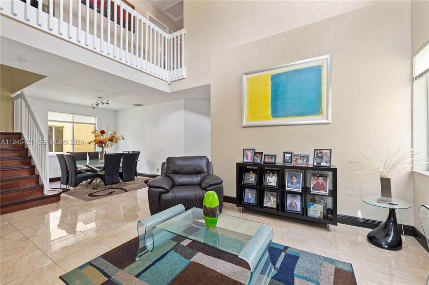 Best value in Savanna! Beautifully maintained 5-bedroom, 2.5-bath home located in one of Weston’s most sought-after guard-gated communities. This spacious residence features a highly desirable first-floor primary suite, sun-filled living areas, a two-car garage, brand-new dryer, and freshly landscaped curb appeal. Enjoy South Florida living with a screened covered patio perfect for relaxing or entertaining. Located within an A-rated school district and offering resort-style amenities including pools, waterslide, mini golf, basketball courts, playgrounds, and clubhouse. Conveniently located near parks, shopping, dining, and major highways. Priced competitively and ready for its next owner!