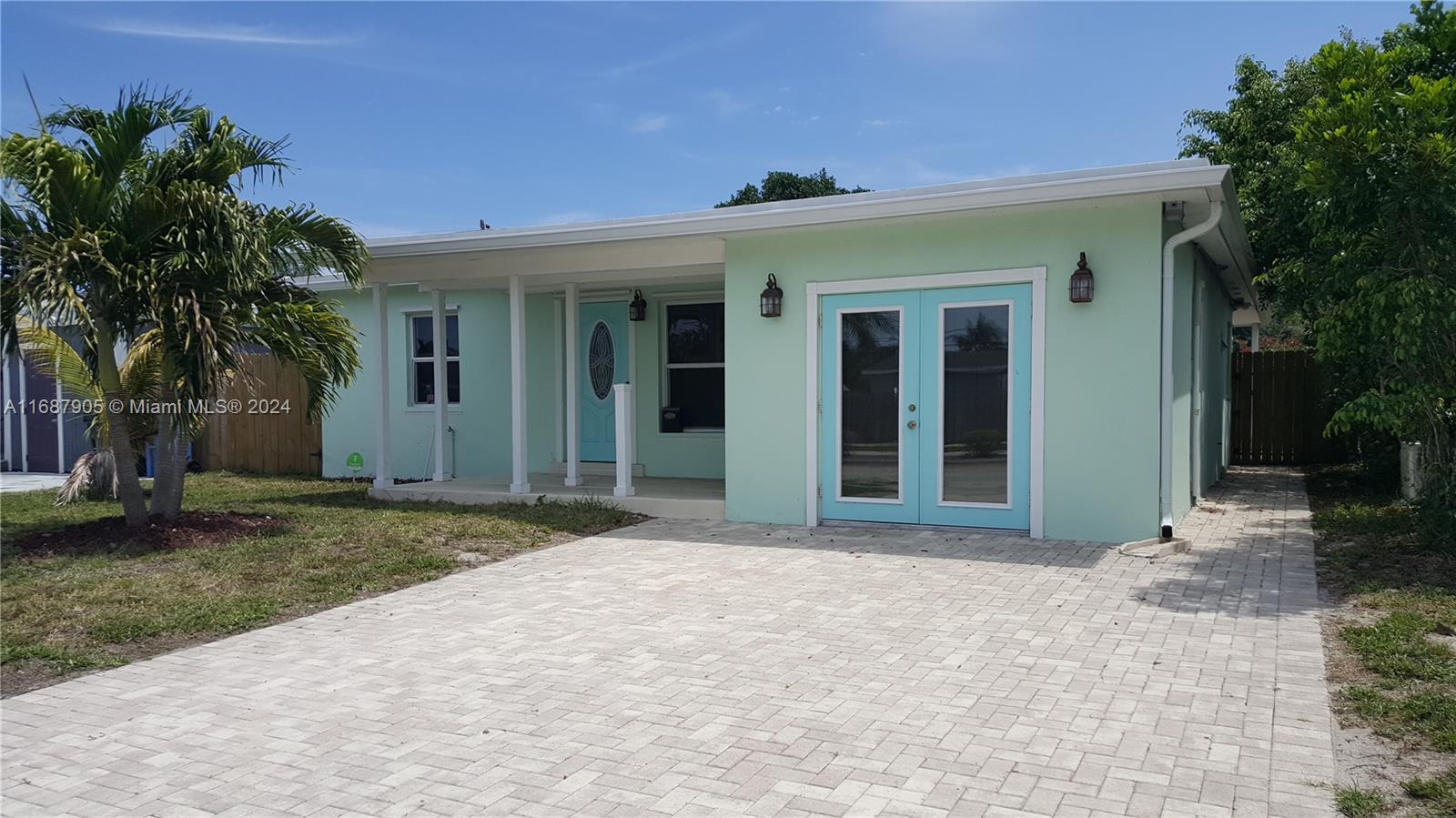 Rental Property at 30 Ne 56th St, Oakland Park, Miami-Dade County, Florida - Bedrooms: 3 
Bathrooms: 1  - $2,475 MO.