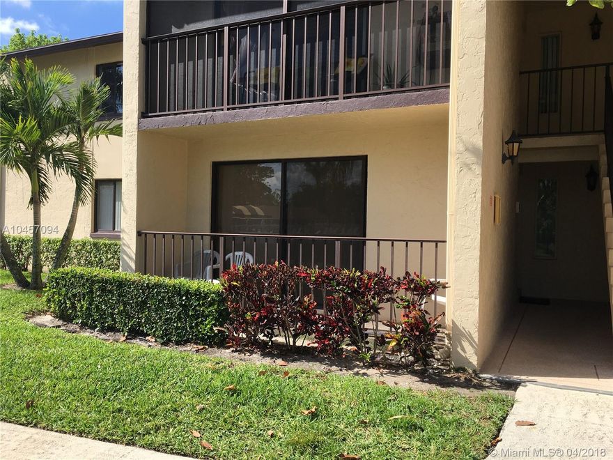 Well maintained, fully furnished 2 Bedroom/2 Bathroom condo.This first floor corner unit has water views from the dining room, living room and second bedroom. Only steps away from the clubhouse and pool. Has a spacious open floor plan that is perfect for entertaining. Master bedroom boasts a large walk-in closet. Enjoy the open balcony/porch overlooking the lake and fountain. Located in the beautifully maintained community of Pine Ridge North II which has no age restrictions- all ages welcomed! Pine Ridge has countless amenities to enjoy including a clubhouse with heated pool, tennis courts, and picnic areas with BBQ grills. Great location with easy access to the turnpike and I-95 and near schools, parks, restaurants and shopping.