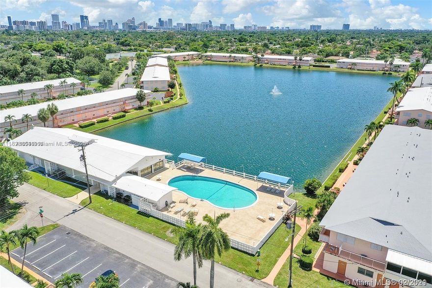 This community has a lot to offer! Convenient, comfortable, and located close to everything! Sit in the garden area and enjoy the beautiful South Florida weather. Close to Fort Lauderdale Airport & Miami International Airport, all major highways, Aventura Mall, beaches, Top Golf, Gulf Stream Park Racing & Casino, Hard Rock Hotel & Casino, Plenty of restaurants, shopping, and more!! heated pool, BBQ, shuffleboard, bocce, pedal boat, gym, and an active clubhouse with tons of community activities. Low Taxes and Maintenance Fee. Must See!