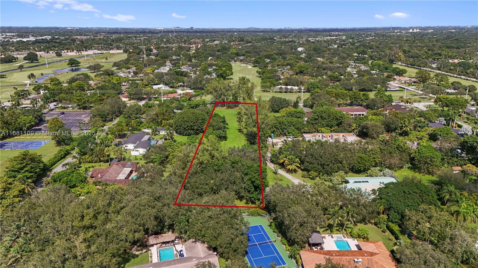 Beautiful 1.6-acre residential lot to build your dream home . with nearly 70,000 sqft and in the prestigious Killian Greens neighborhood. Surrounded by million-dollar estates, this prime property allows to build one single family residents on the subject property. Zoning is EU1 which allows to build one home on the parcel of land. Just minutes from Baptist Hospital, Riviera Preparatory School, and popular shopping centers like Dadeland and The Falls. The lot measures 109 x 635 with lots of room to build and with stunning views of the Killian Greens Golf Course. The land is clear, flat, and ready to build. Survey attached. Call L/A for more details or visit to envision your future home! Please see survey attached. Please call L/A for more info . land can not be subdivided and price is firm