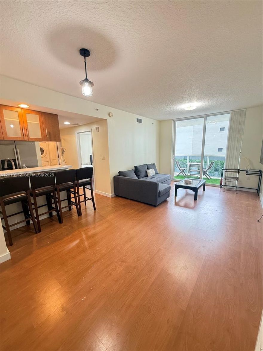 Beautiful 1BD/1BA condo at 23 Biscayne Bay in the heart of Edgewater. This bright residence features an open layout, wood flooring, stainless steel appliances, in-unit washer and dryer, private balcony, and assigned covered parking. Enjoy boutique-style living with building amenities including pool, gym, clubhouse, secured entry, and on-site management. Excellent location near Downtown Miami, Brickell, Wynwood, Midtown, Design District, Miami Beach, parks, restaurants, shopping, and major highways. Great opportunity for an end user or investor in one of Miami’s most convenient urban neighborhoods. HOA is $628.11/month. Minimum lease term is 1 year. Owner pets permitted with restrictions, max 40 lbs.