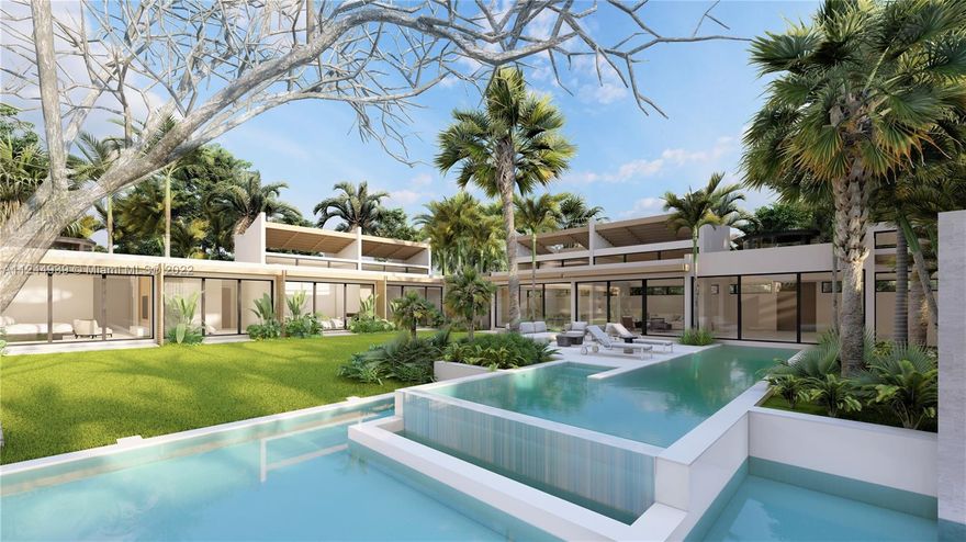 Completely Renovated + Addition. Home with Master Bedroom Addition. Original Architect is Marc Turkel and new concept by renowned Farache Bromberg Design Studio. Lush Landscaping designed by prominent Raymond Jungles. Surrounded by the Lush Landscaping is an Outdoor Kitchen and Cabana Bath. Single Story Property with over 5000 Square Feet of Interior Living, 5 Bedrooms, and 5.5 Bathrooms. Home is situated on a beautiful 19,520 SF corner lot with walled privacy. Rare enclosed Garage and exterior gate. Located on Exclusive Saint Gaudens Road in Coconut Grove. Near top schools and near Cocowalk which features world-renowned Restaurants and Entertainment. Estimated Completion Date December 2022.