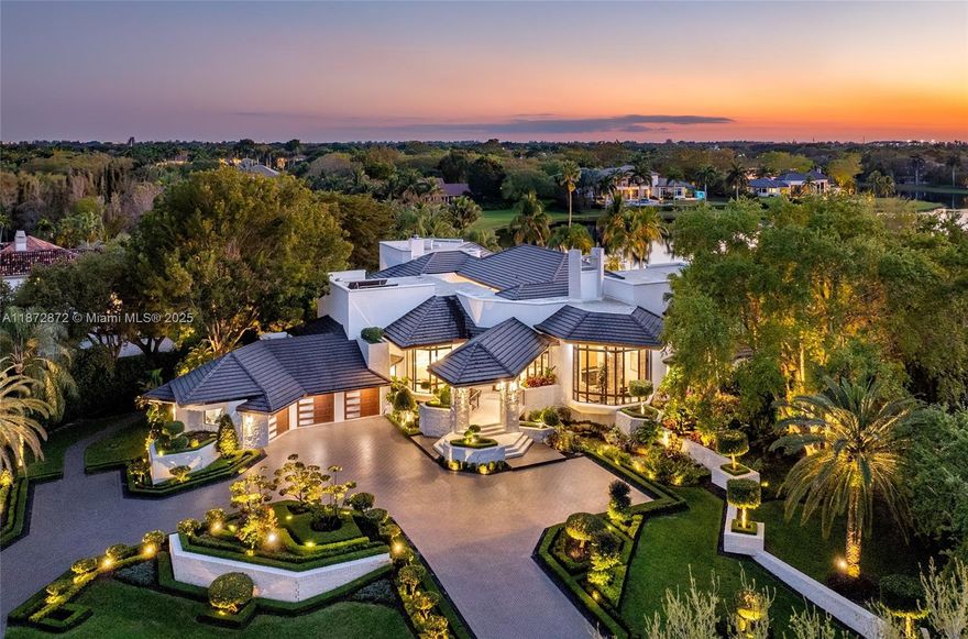A true architectural statement, this unique estate blends timeless sophistication with contemporary comfort. Inspired by the iconic design principles of Frank Lloyd Wright, the home embraces organic architecture creating a residence that is both artful and functional. Located in Windmill Ranch Estates, one of the most sought-after communities in the Ft Lauderdale area. Every detail has been carefully considered; meticulously renovated with no expense spared, this is a true turnkey opportunity. Fully furnished and move-in ready, the estate invites you to step into a lifestyle of ease, prestige, and timeless luxury. For the discerning buyer seeking not just a residence but a statement of living in one of the world’s most coveted areas, this property stands as an opportunity without equal.