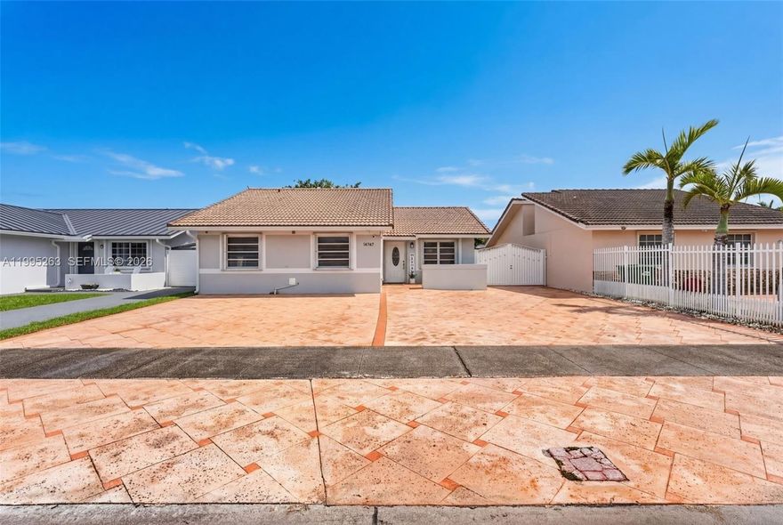 Opportunity in West Kendall. This 3 bedroom, 2 bath single-family home offers a solid layout with tile flooring throughout and a kitchen with stainless steel appliances. The home needs some updates, making it ideal for buyers who want to customize and build equity.

The property features a large fenced patio with plenty of space to expand, entertain, or create your own outdoor setup. Located near shopping, dining, and major conveniences in Miami-Dade. No HOA no restrictions, no extra fees.   Homes with this potential and location are getting attention fast. If you’re looking for value and upside, this is it.