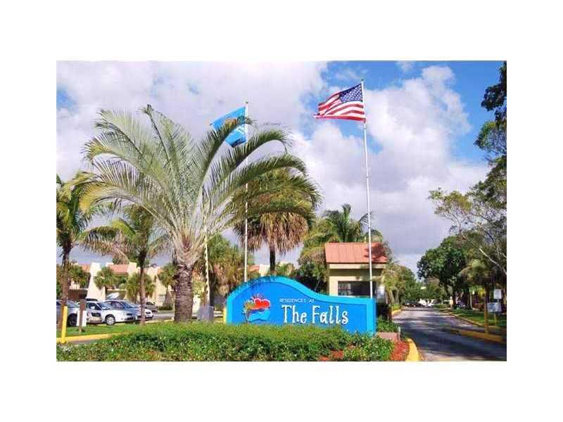 RESORT LIVING!! GATED RESIDENCES AT THE FALLS** BEAUTIFULLY REMODELED**TILED FLOORS THROUGHOUT * ALMOST NEW APPLIANCES **SPACIOUS & BRIGHT 1/1 UNIT ** NICE LAYOUT WITH ** LARGE BEDROOM WITH WALK-IN CLOSET**SPACIOUS KITCHEN**POOL AND GARDEN VIEWS ** PETS A LLOWED. * CLUB , POOLS, TENNIS COURTS, GYM, ARE THE AMENITIES.. **CLOSE TO FALLS SHOPPING CENTER, THEATER.** FIRST, LAST & SECURITY ,GOOD CREDIT, PROVE OF INCOME TO MOVE IN. ** SHOWING TIME:12AM TO 6PM. CLICK SHOW ASSIST FOR LOCKBOX *SEE BROKER'S REMARKS