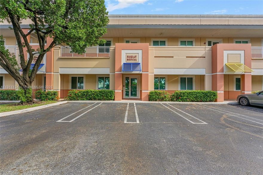 This ±3,000 SF two-story office/warehouse is located in the heart of Delray Beach’s Business Park, offering an ideal combination of professional office space and functional warehouse. The first floor features three private offices, a restroom, and a warehouse area with approximately 18ft ceilings and a 12ft street-level roll-up door. Upstairs, you'll find two additional offices, a conference room, a second restroom, and a kitchenette with granite countertops and modern cabinetry. The property faces Congress Avenue with strong frontage and signage visibility, just minutes from I-95 and Atlantic Avenue, and surrounded by high-traffic retail, including Lowe’s, Publix, LA Fitness, and Walgreens. This space is well-suited for office, light industrial, e-commerce, or service-based businesses.