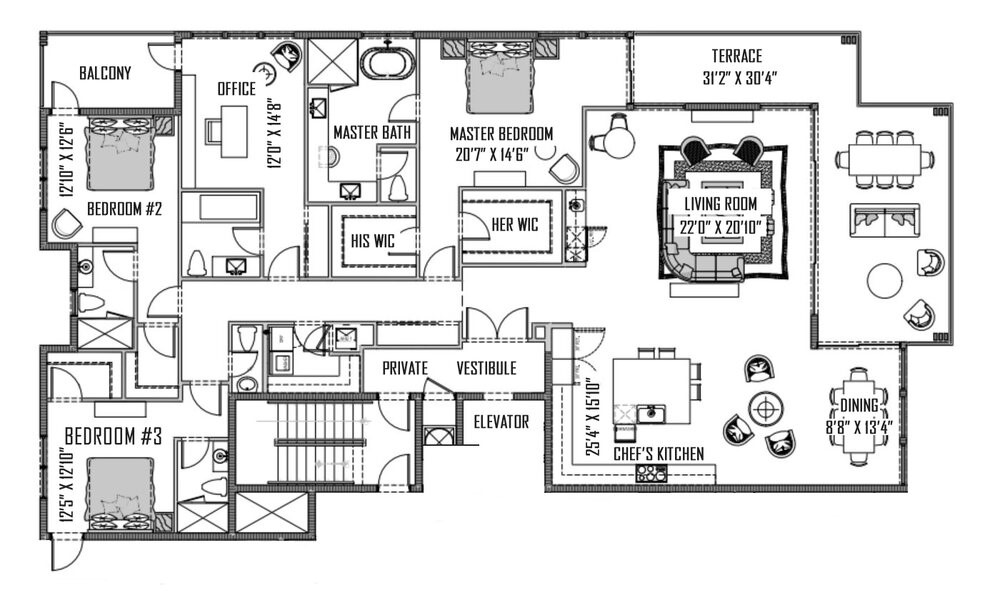 805 46th Pl South Tower 2N
