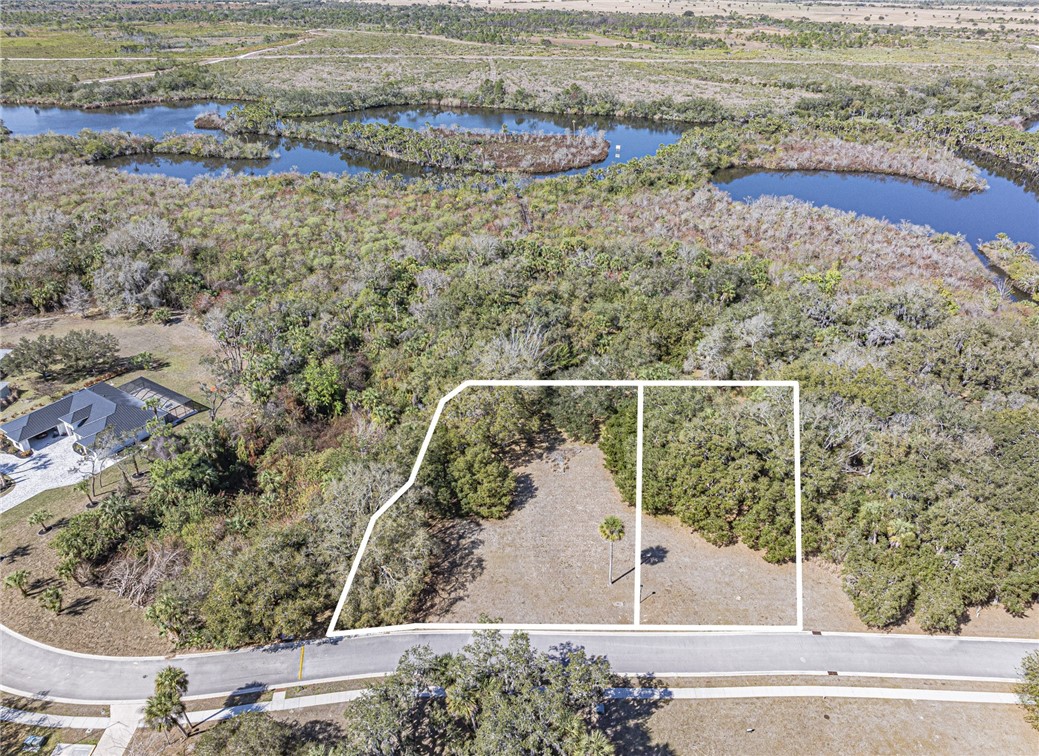 Aerial view of property's location featuring prope