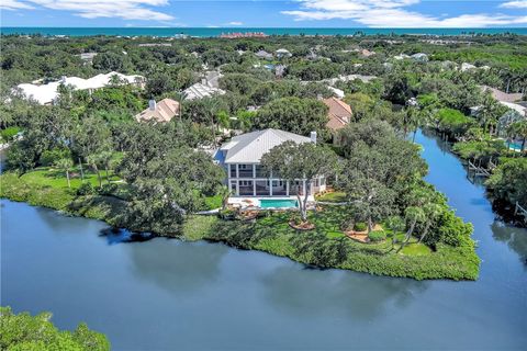 Photo of 140 Waterway Lane, Vero Beach, FL 32963 (MLS # 297149)