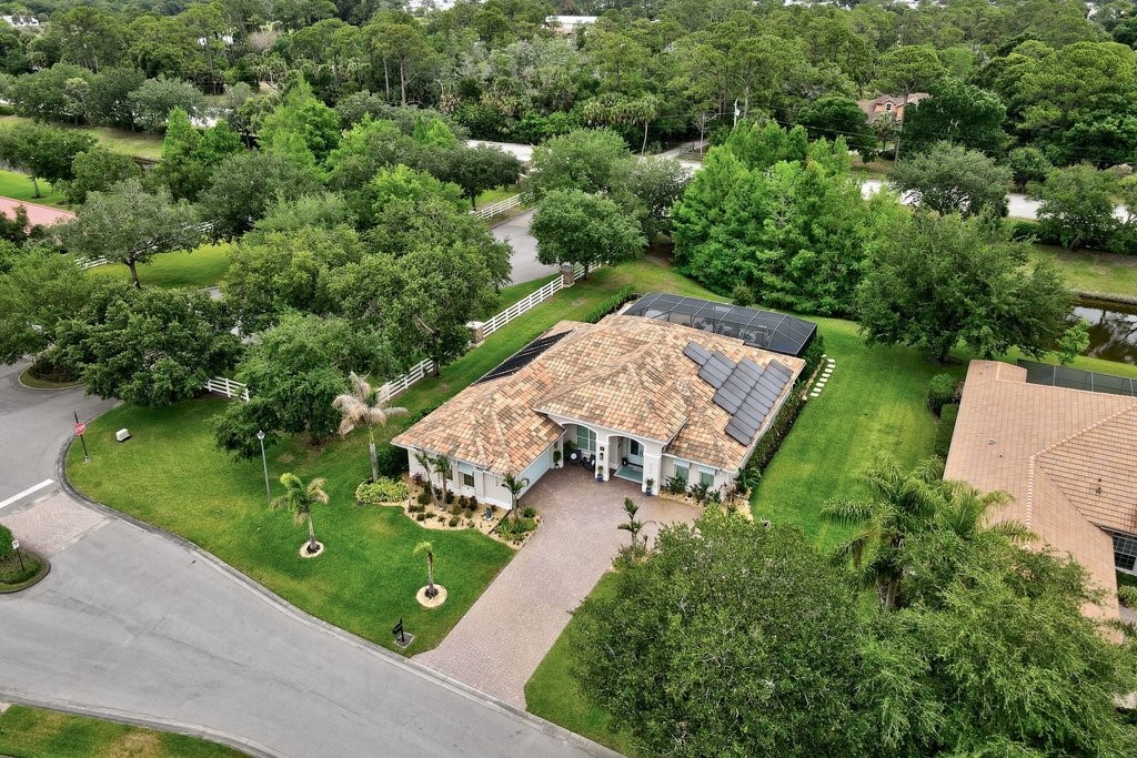 Aerial View of Front of Home