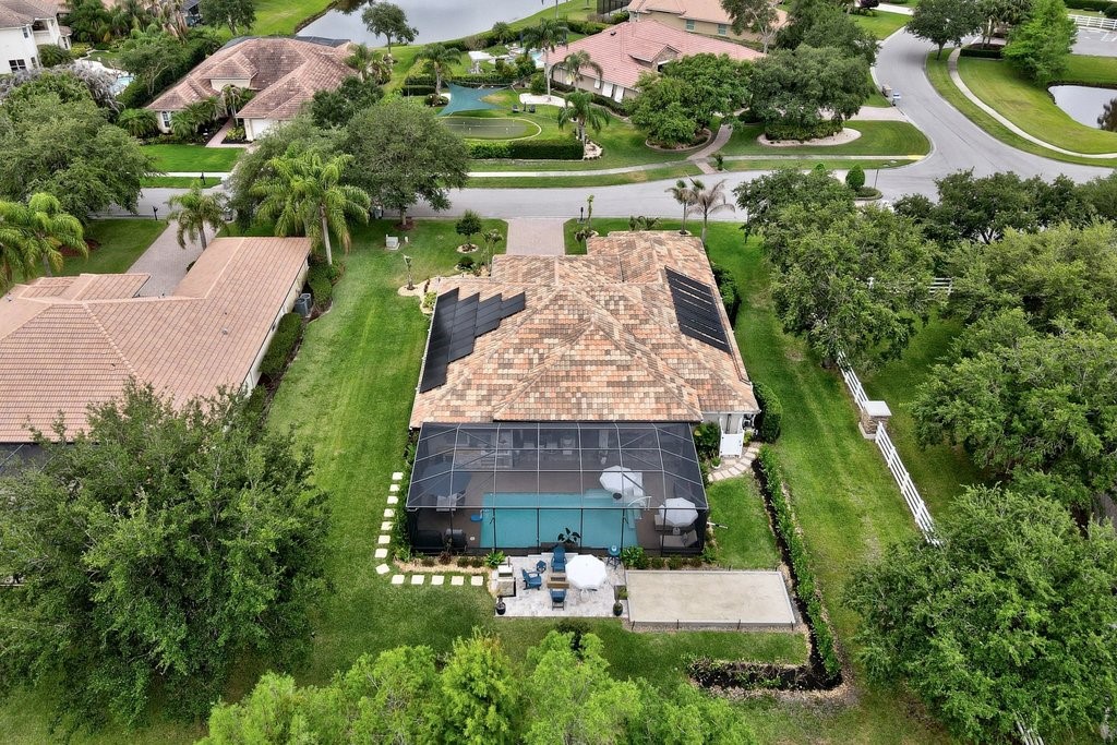 Aerial View of Rear of the Home