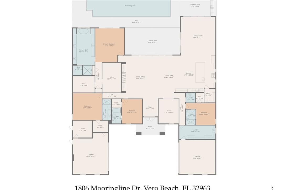 Vero Beach, Florida 32963, United States, 4 Bedrooms Bedrooms, ,5 BathroomsBathrooms,Residential,Active,191821